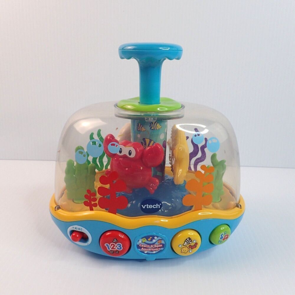 Vtech Learn and Spin Aquarium Educational Toy Ages 9+ Months